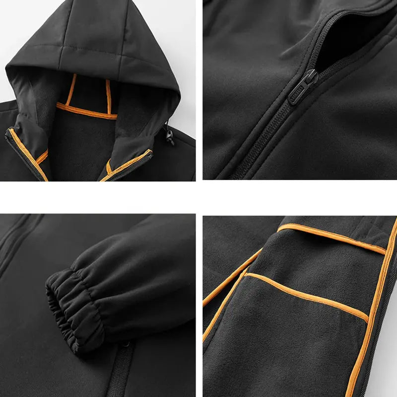 Men's Waterproof Rain Jacket | Stylish Hooded Outerwear