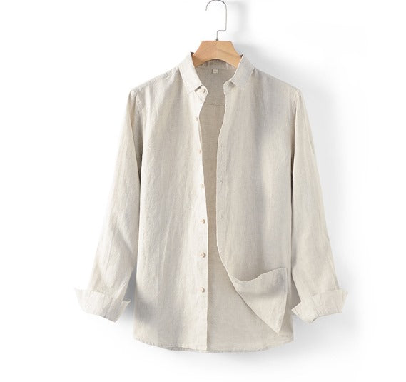 Linen Shirt with Long Sleeves