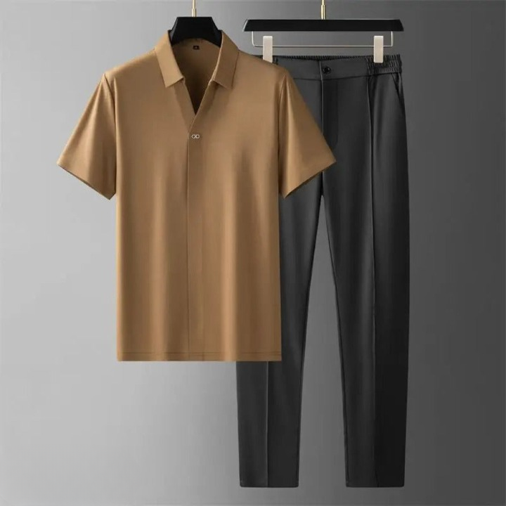 Men's Business Travel Suit Set