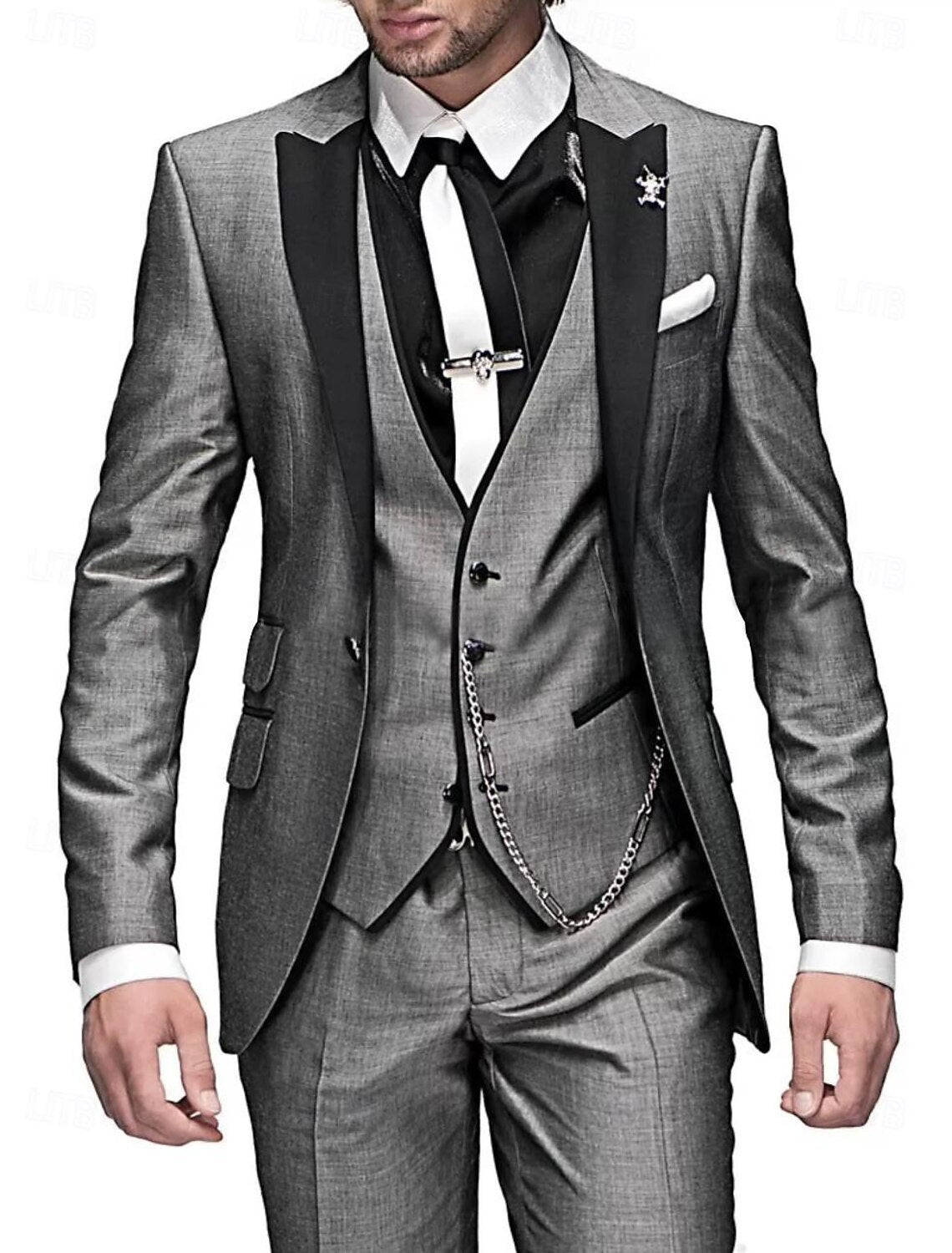 Three-Piece Suit Set