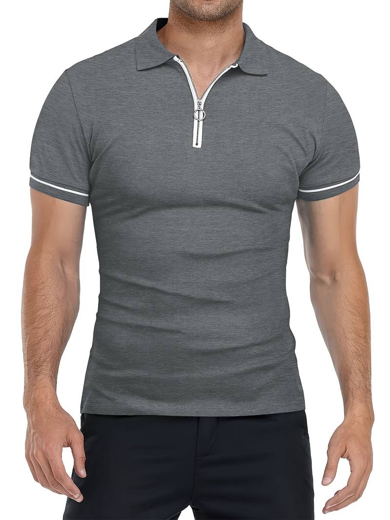 Tailored Cotton Polo Shirt for Men