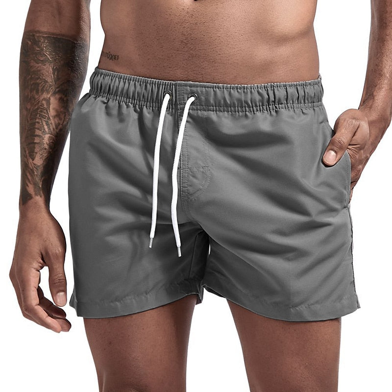 Quick-Dry Men's Swim Trunks