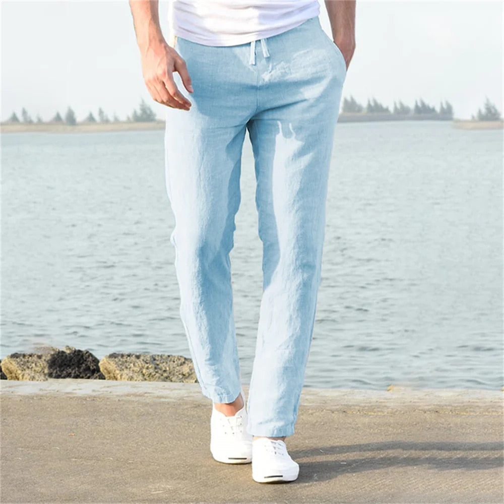 Lightweight Linen Pants, Casual and Comfortable