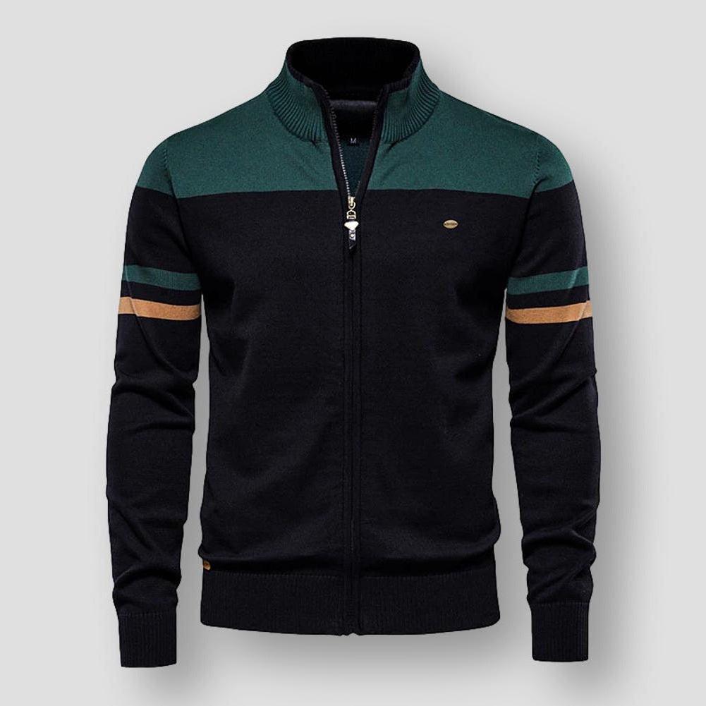 Nigel | Men's Winter Zip Cardigan Sweater