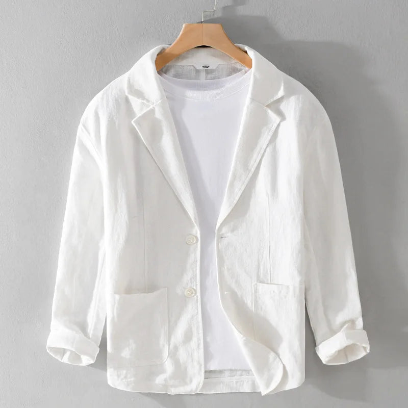 Lightweight Linen Jacket for Everyday Wear