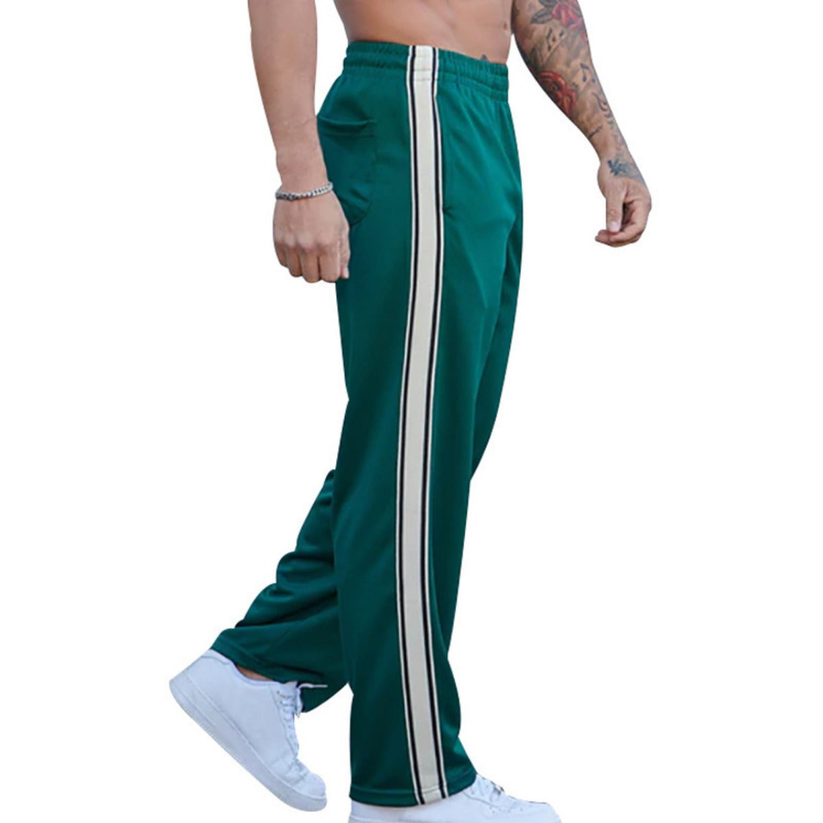 William | Striped Joggers