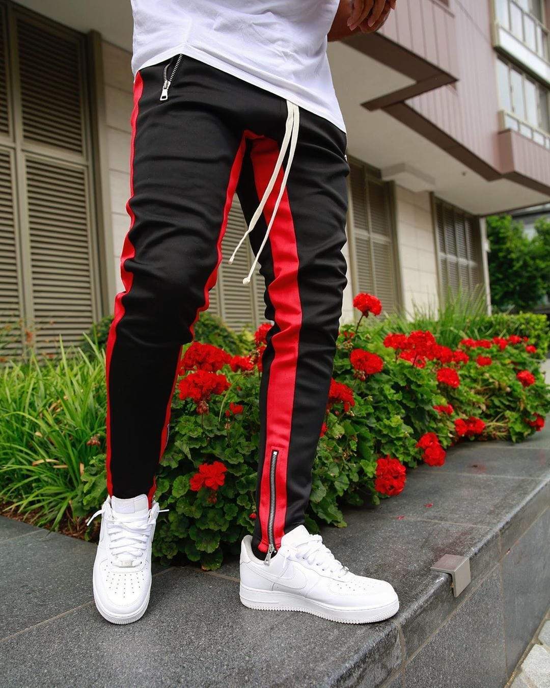 Warren | Men's Striped Joggers for Sports