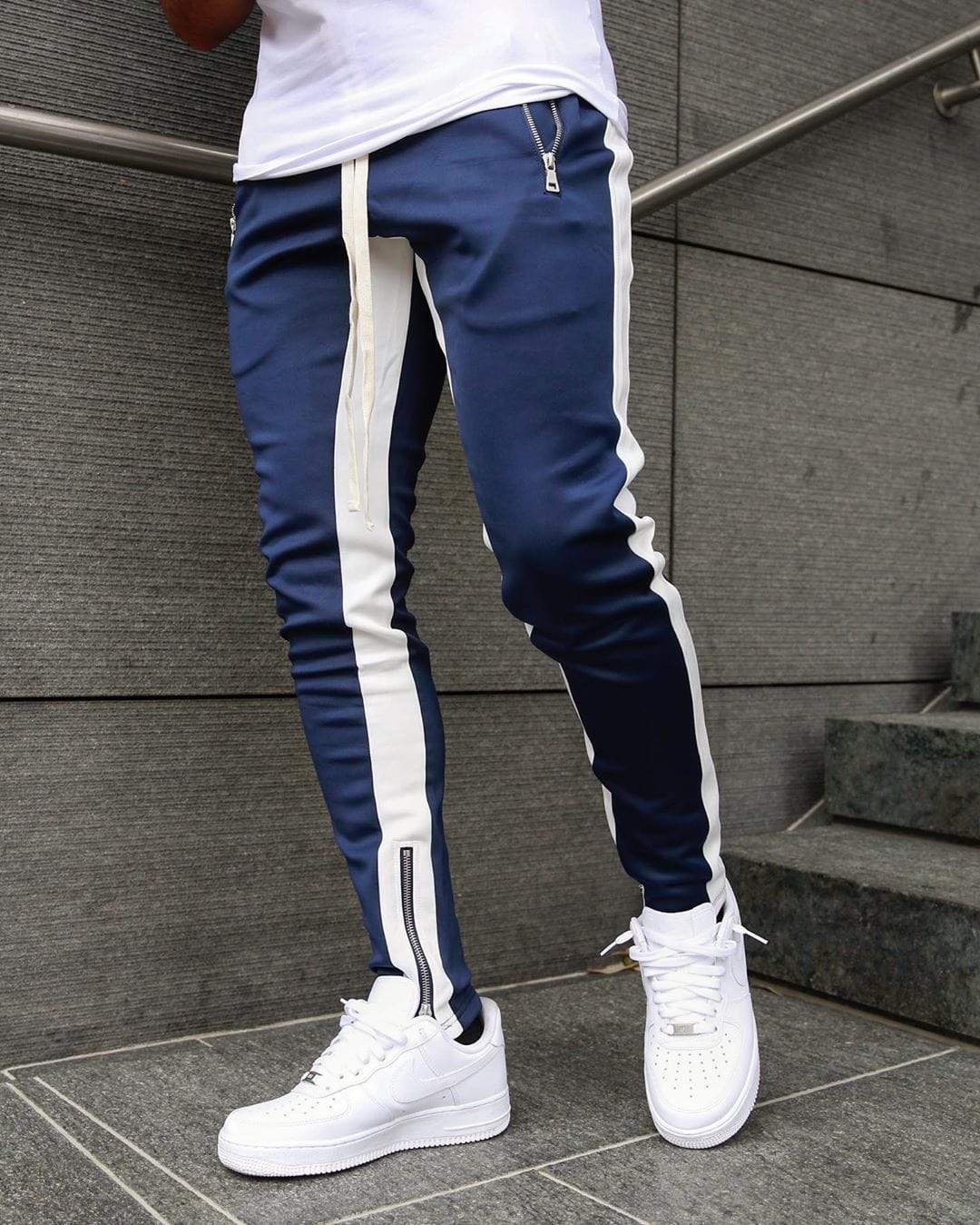 Warren | Men's Striped Joggers for Sports