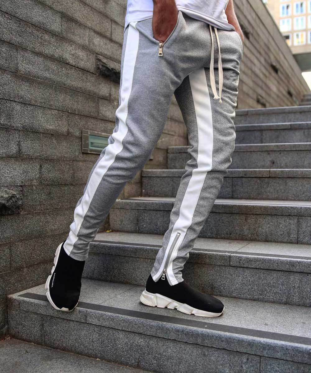 Warren | Men's Striped Joggers for Sports