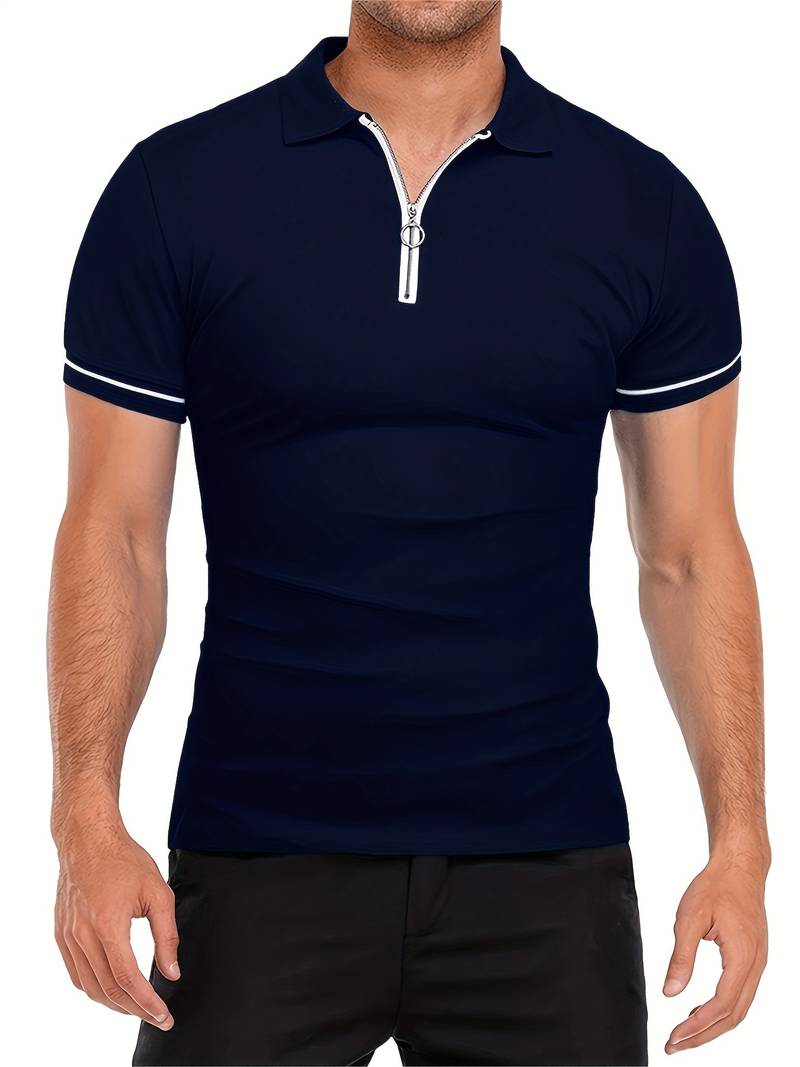 Tailored Cotton Polo Shirt for Men