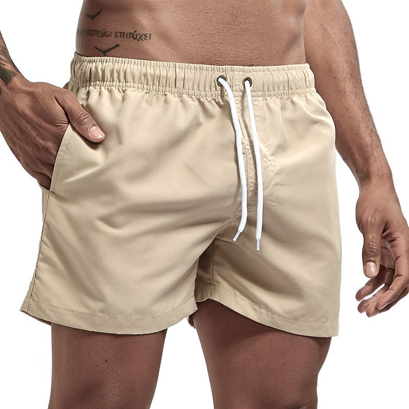 Quick-Dry Men's Swim Trunks