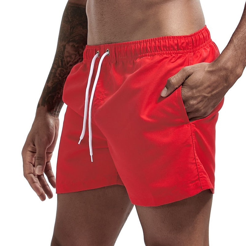 Quick-Dry Men's Swim Trunks