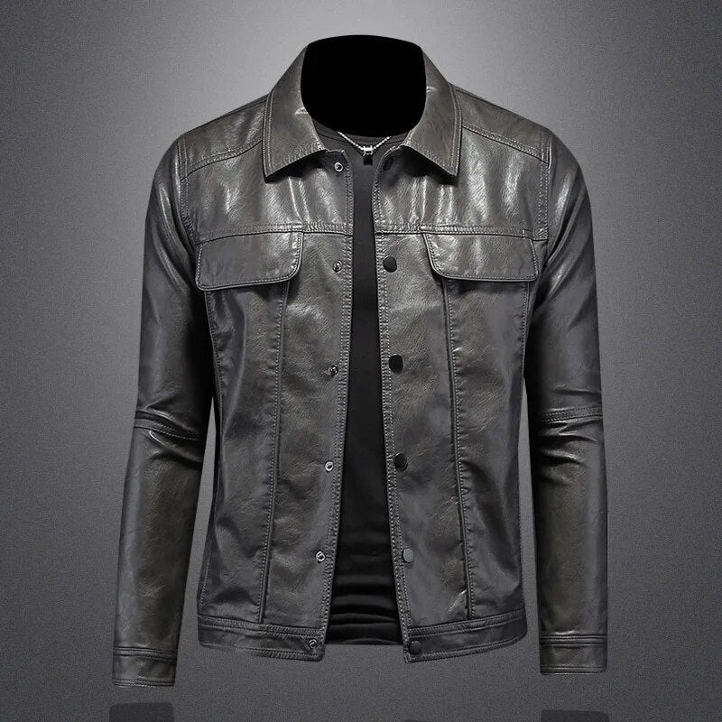 Men's Leather Jacket | Stylish Outerwear