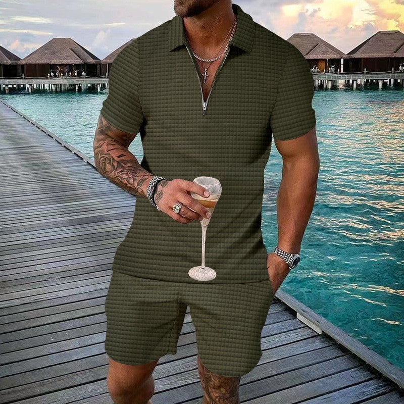 Trendy Two-Piece with Short Sleeves