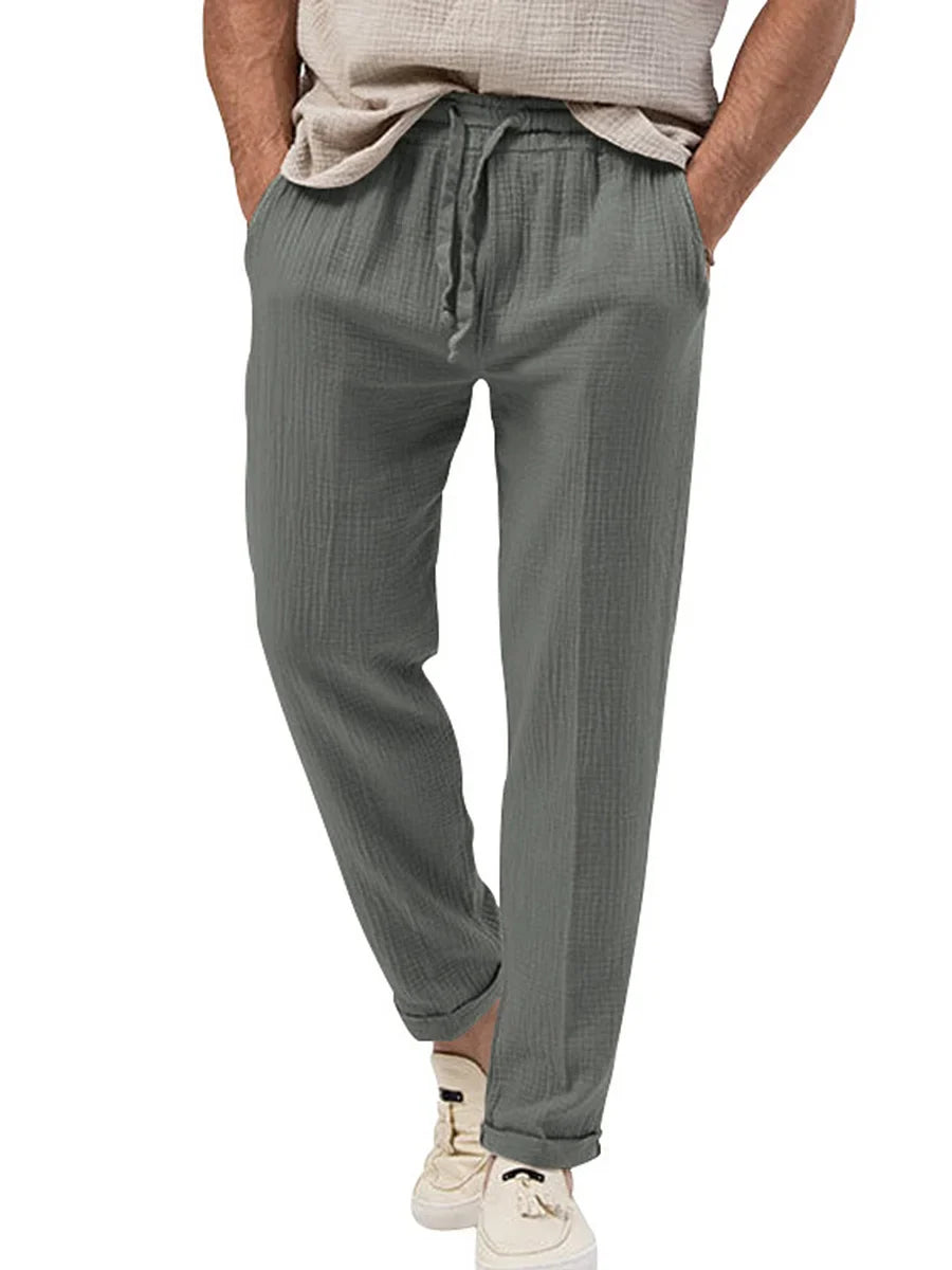 Giorgio | Men's Summer Linen Trousers