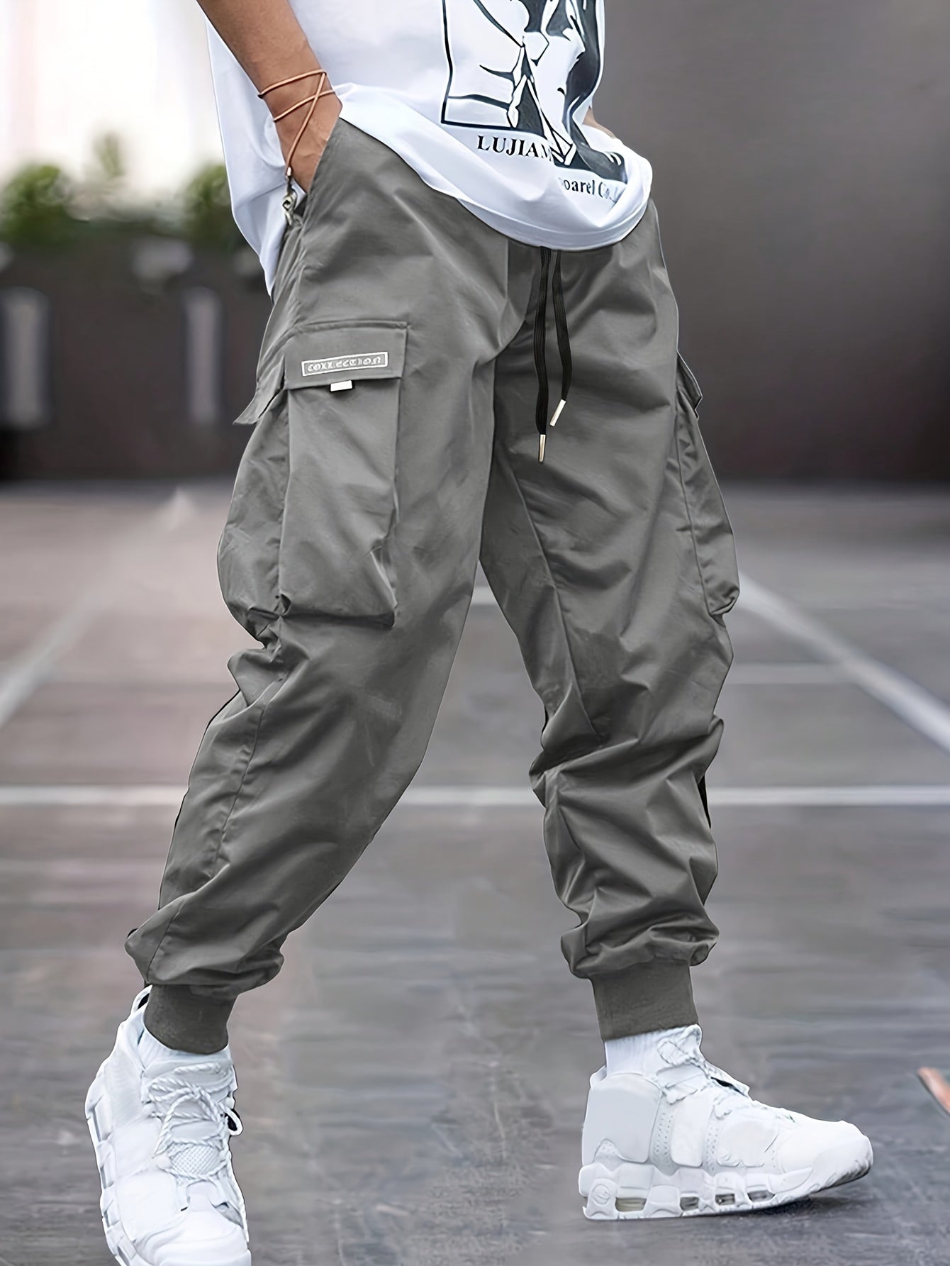 Arthur | Men's Black Fashionable Cargo Pants
