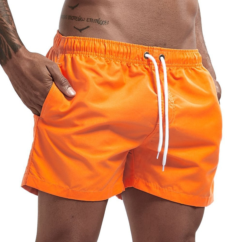 Quick-Dry Men's Swim Trunks