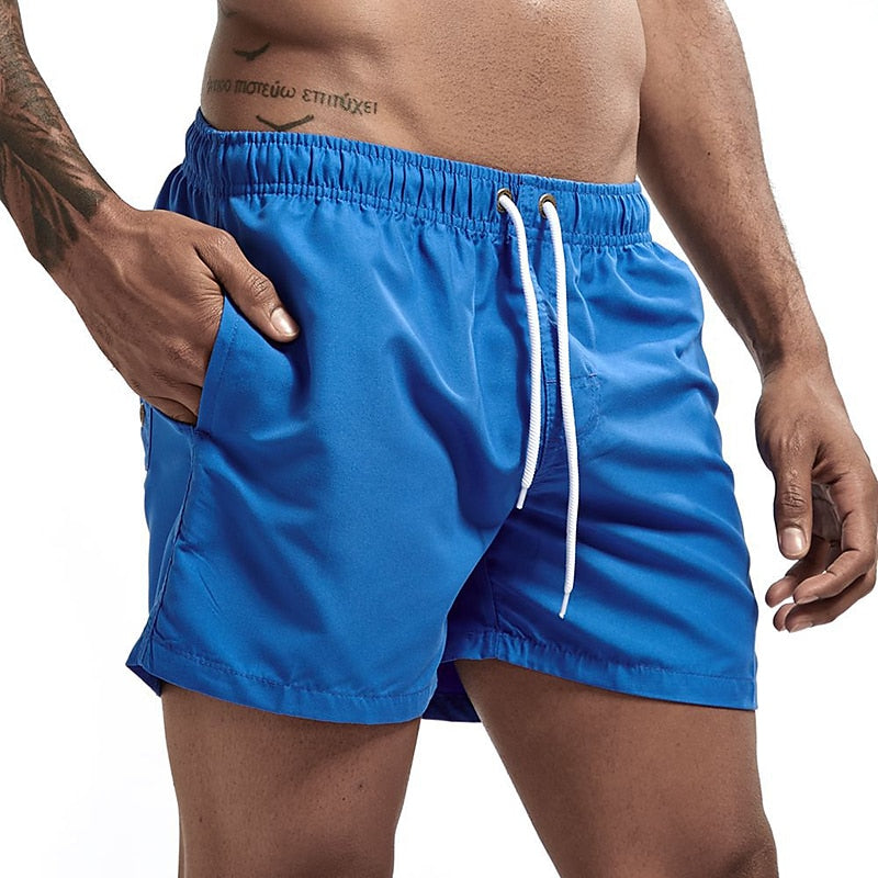 Quick-Dry Men's Swim Trunks