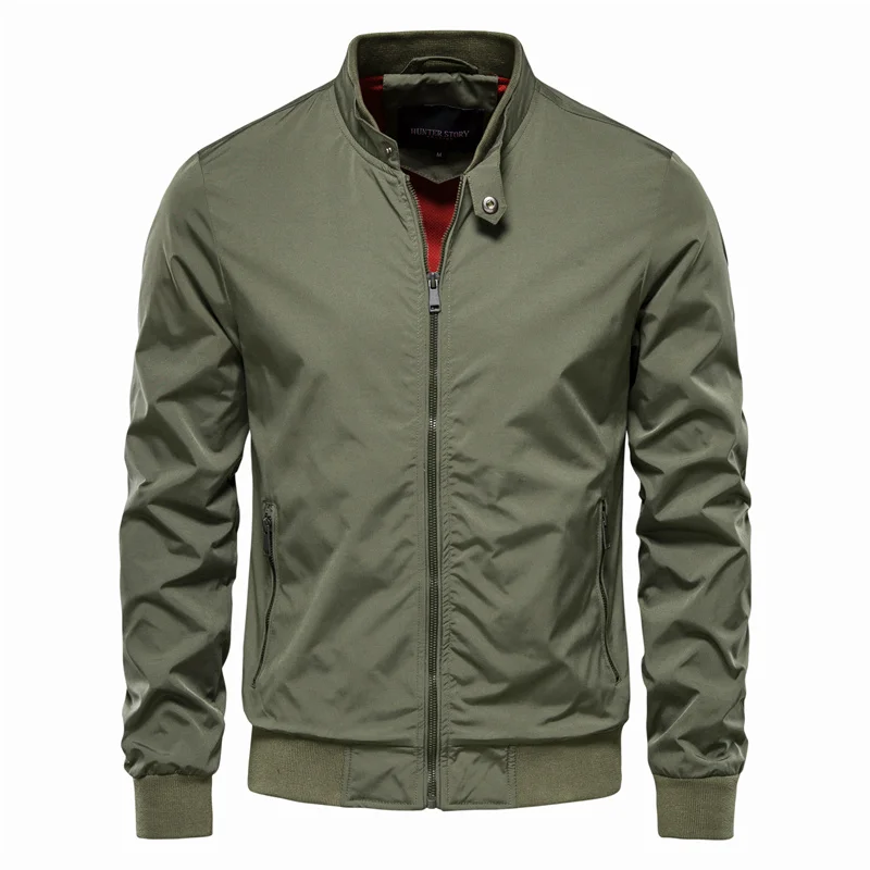 Men's Stylish Summer Bomber Jacket for Sporty Looks