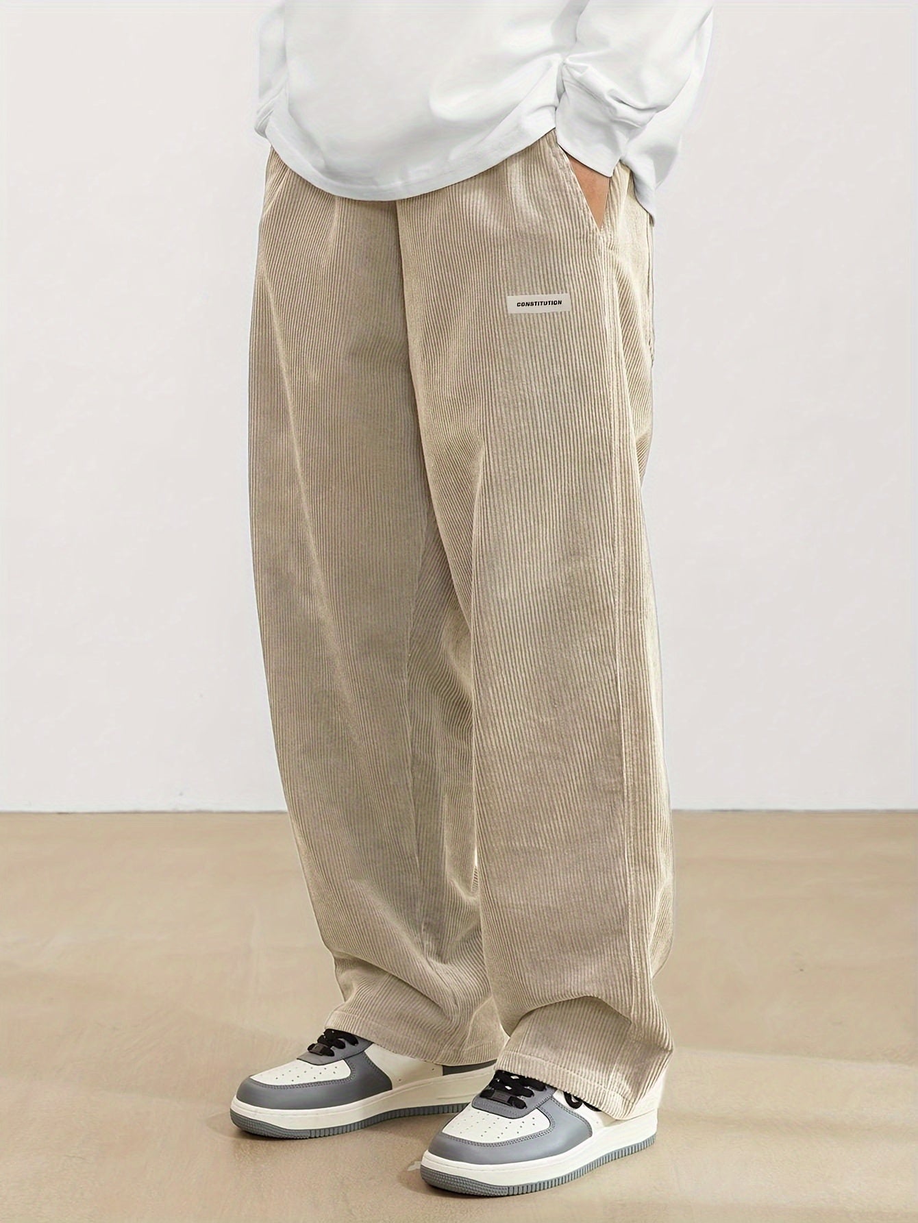 Edward | Loose Fit Corduroy Trousers