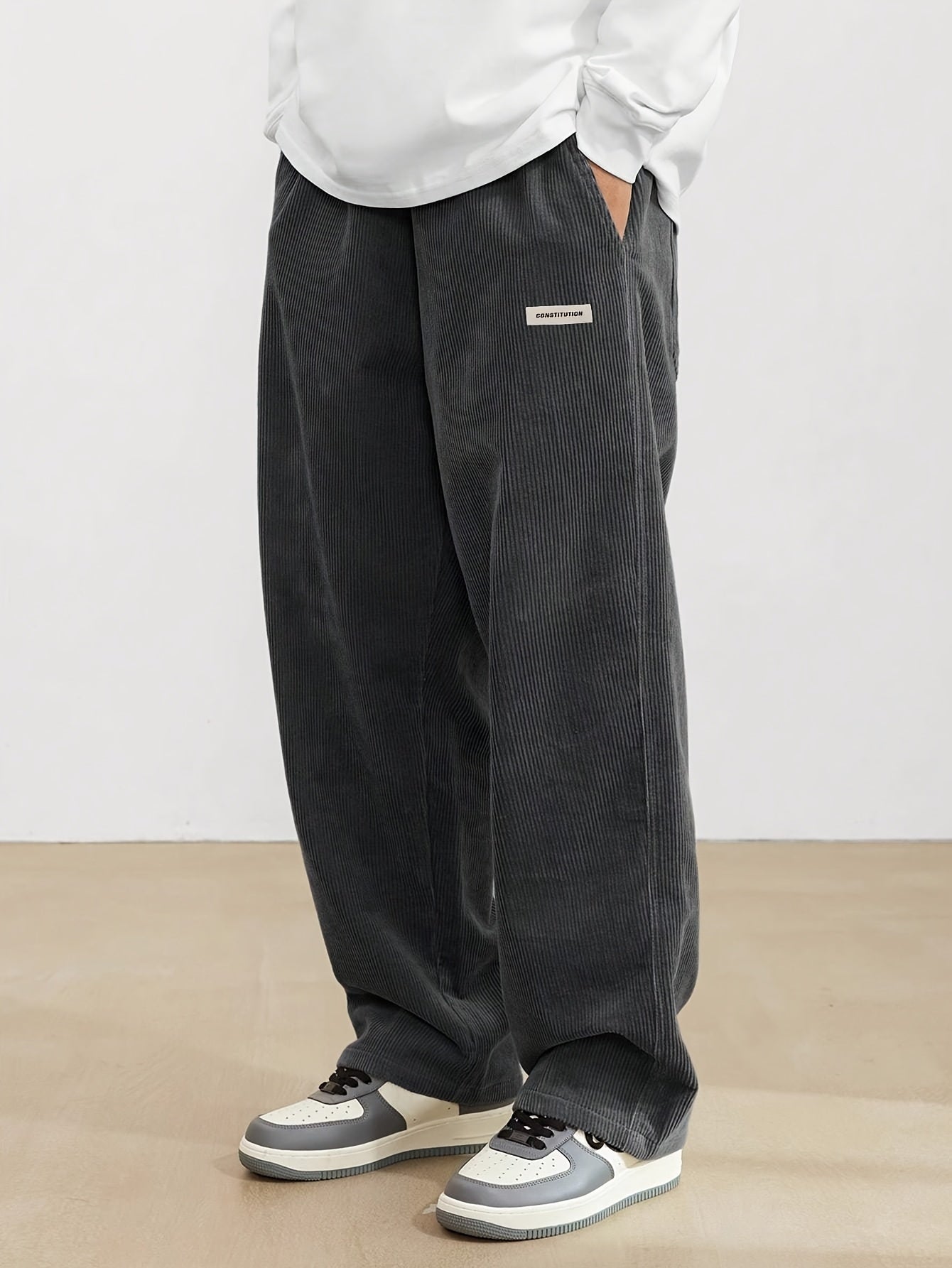 Edward | Loose Fit Corduroy Trousers