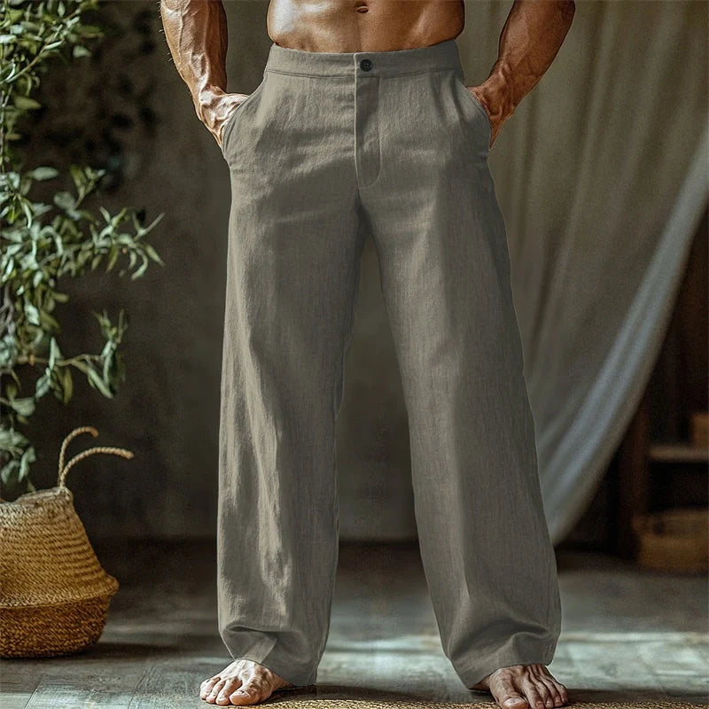 Tristan | Comfortable linen summer trousers
