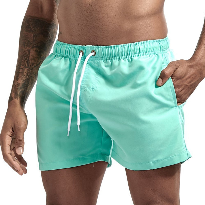 Quick-Dry Men's Swim Trunks