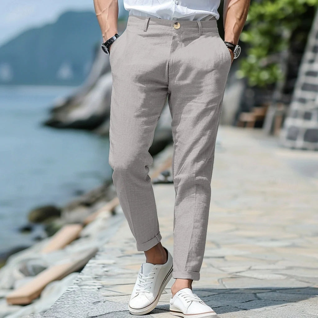 Giovanni | Summer linen pants