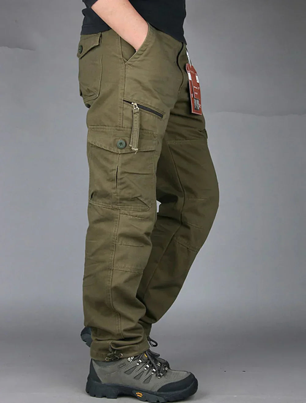Rowan | Men's Regular-Fit Cargo Pants with Pockets
