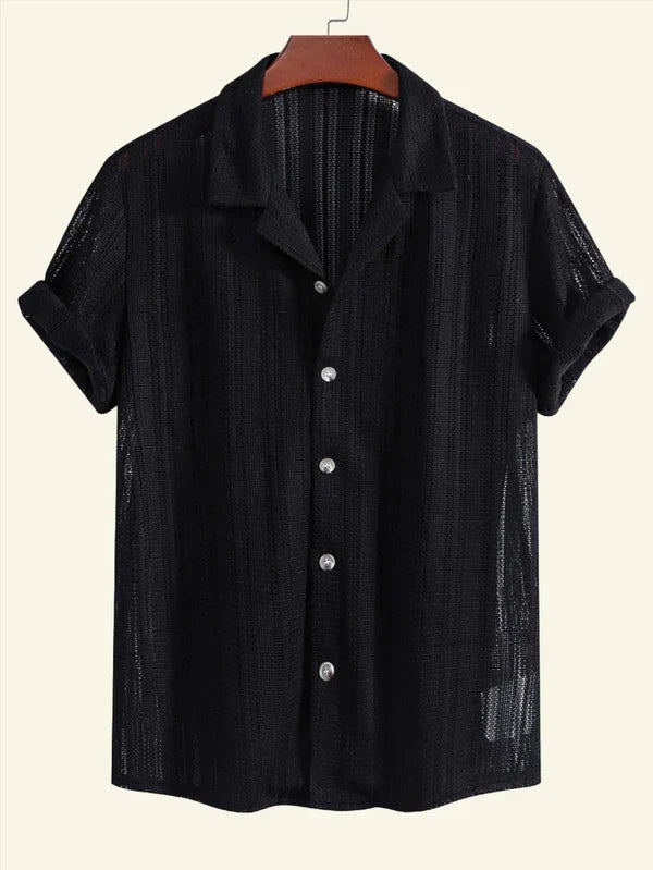 Striped Shirt with Modern Design