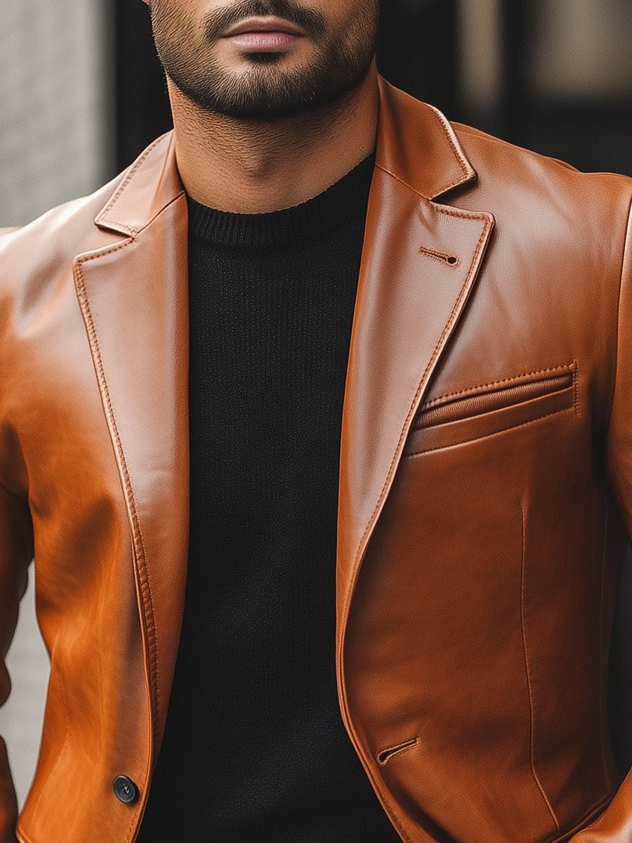 Dave | Men's Stylish Leather Jacket