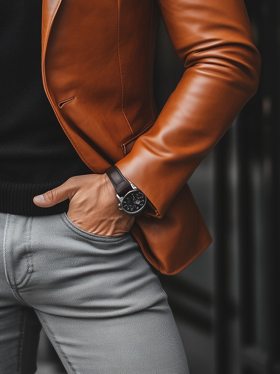 Dave | Men's Stylish Leather Jacket