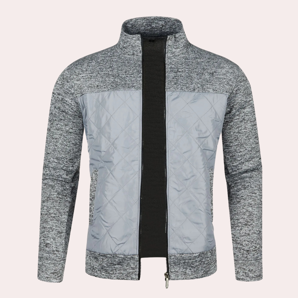 Modern Zipper Cardigan for Men