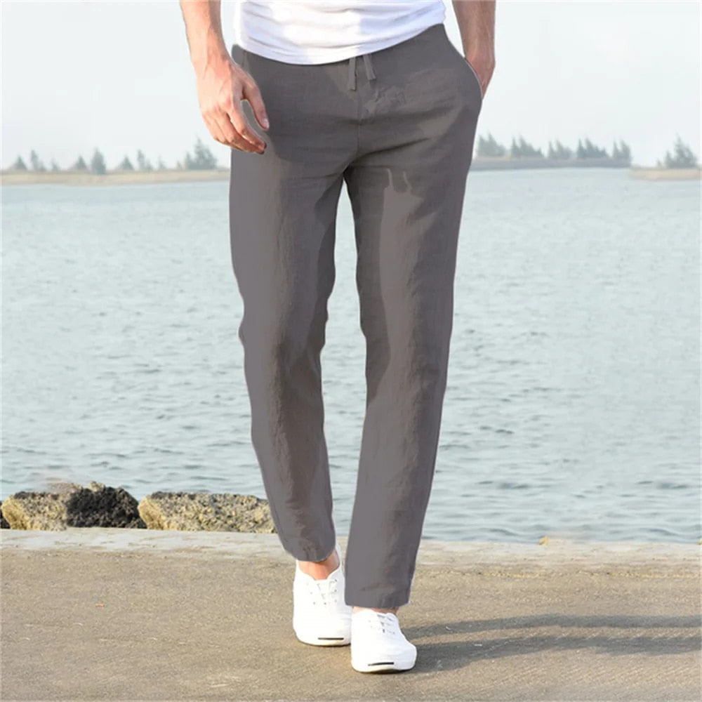 Lightweight Linen Pants, Casual and Comfortable