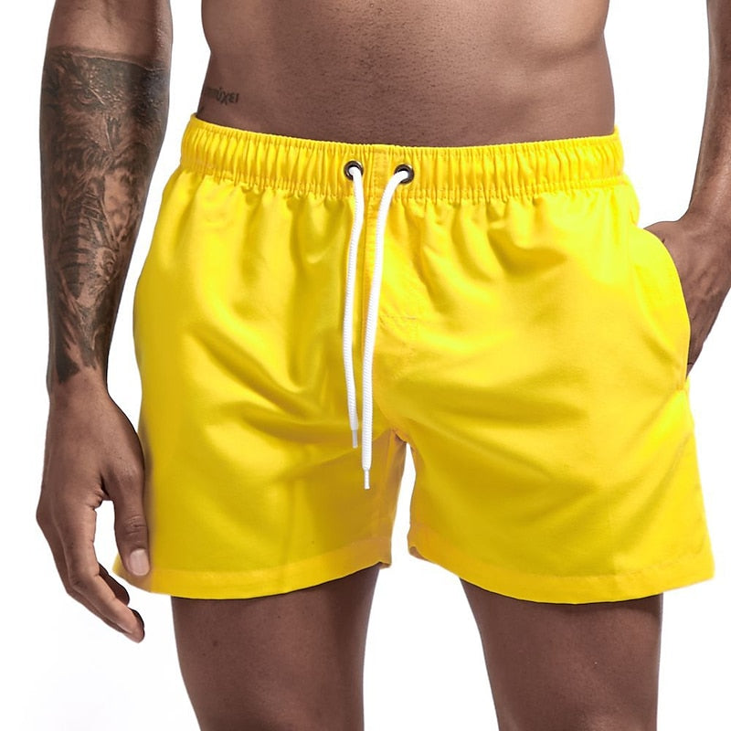 Quick-Dry Men's Swim Trunks