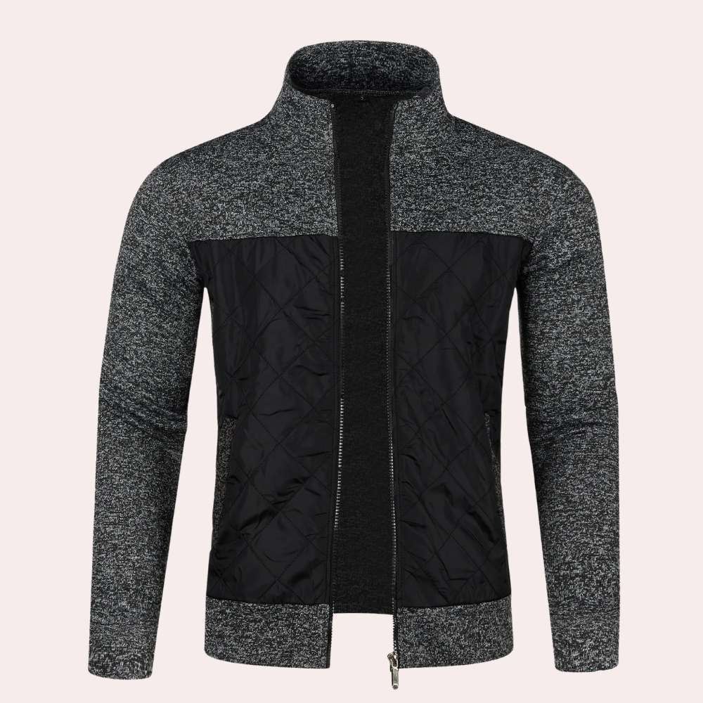 Modern Zipper Cardigan for Men