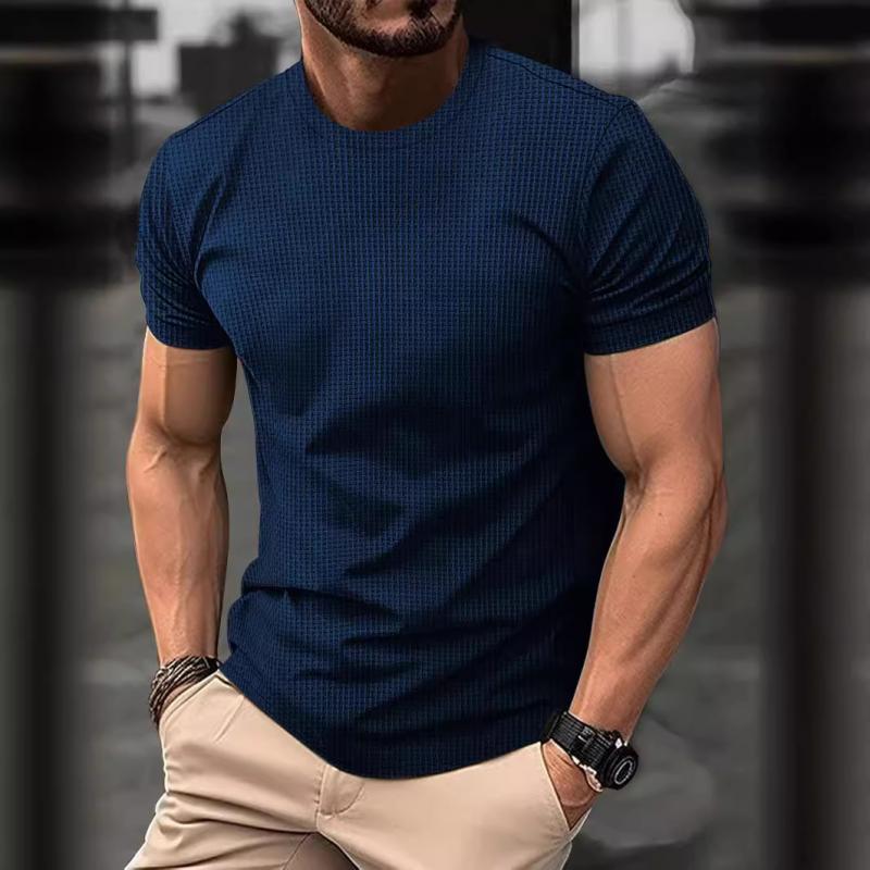 Breathable Silk Tee with Short Sleeves