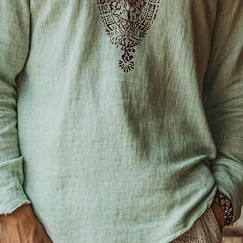 Adrian | Bohemian summer shirt for men