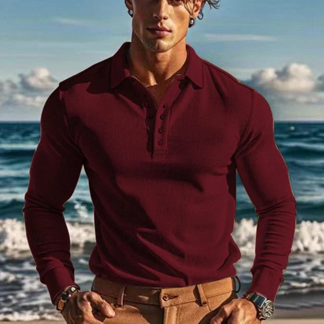 Hugo - Men's Summer Polo, Lightweight and Elegant
