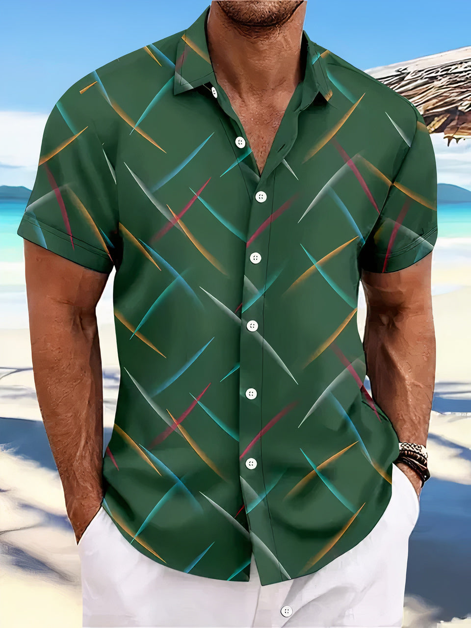 Stylish Linen Summer Shirt