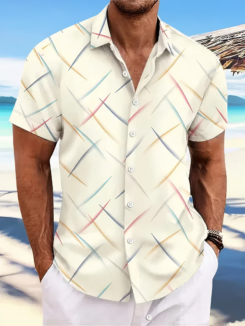 Stylish Linen Summer Shirt