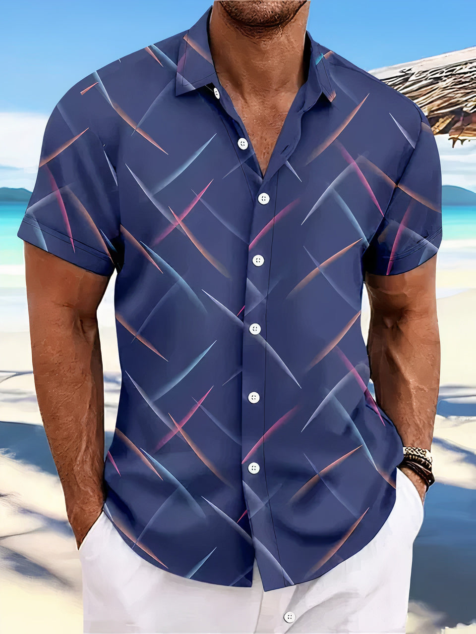 Stylish Linen Summer Shirt