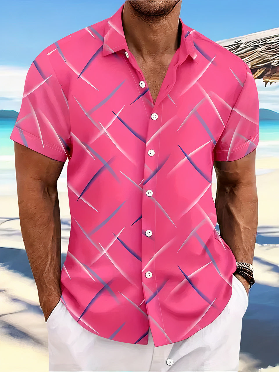 Stylish Linen Summer Shirt