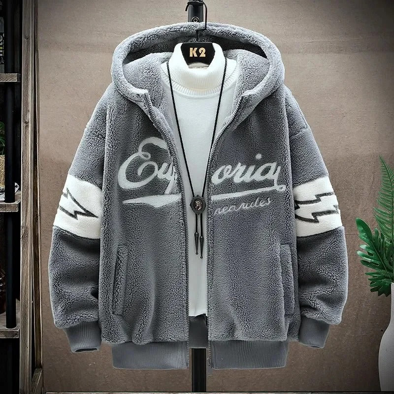 Men's Zip-Up Cardigan | Polyester | Casual, Comfortable