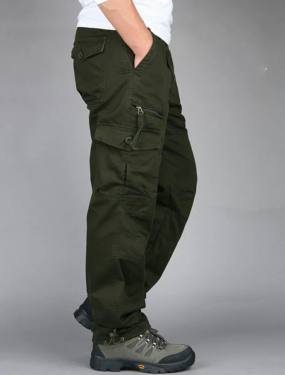 Rowan | Men's Regular-Fit Cargo Pants with Pockets