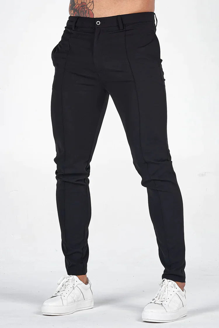 Slim Fit Men's Fashion Trousers
