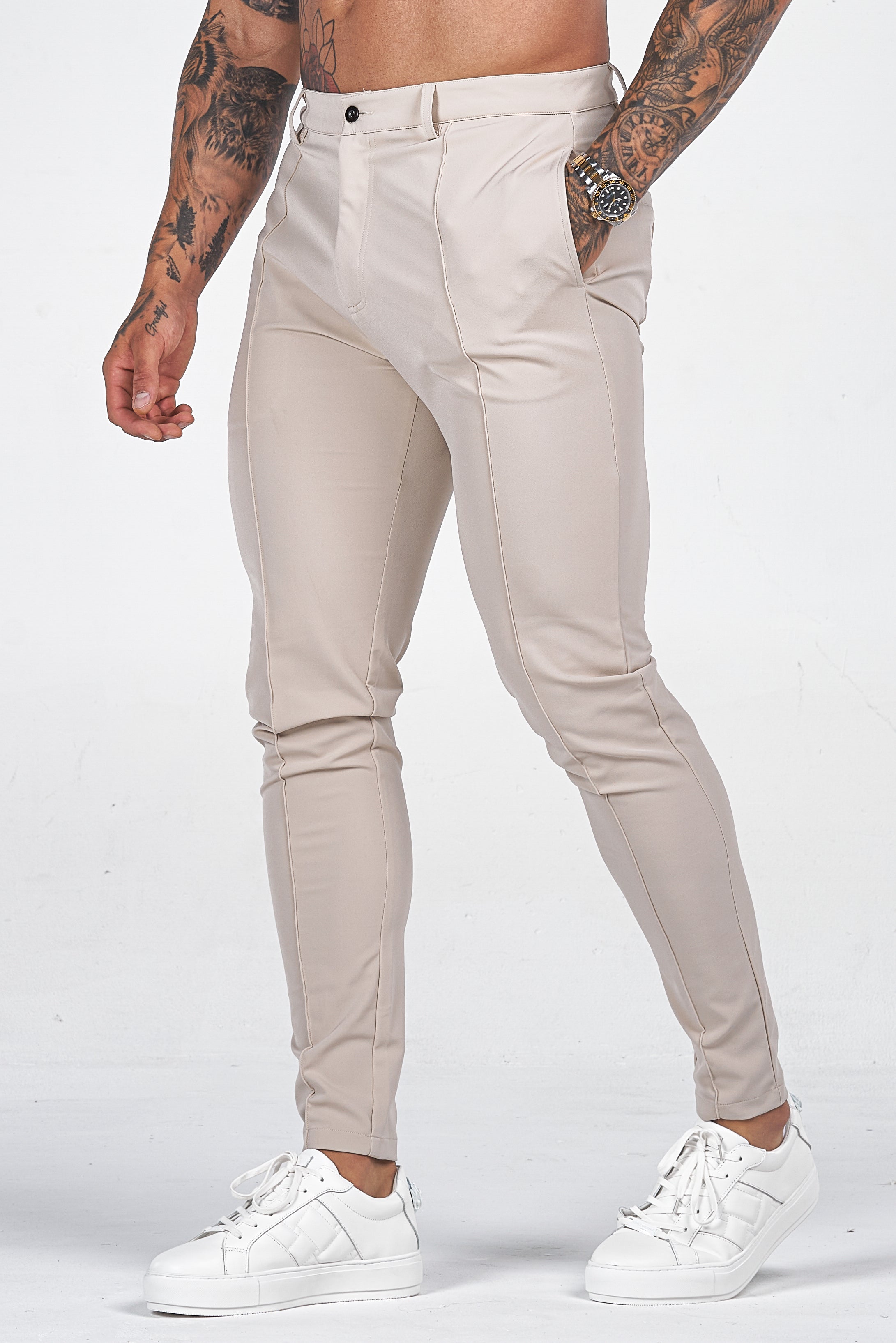 Slim Fit Men's Fashion Trousers