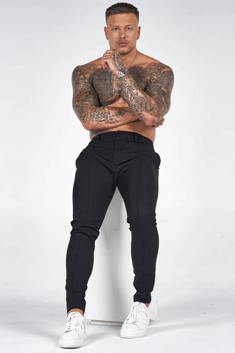Slim Fit Men's Fashion Trousers