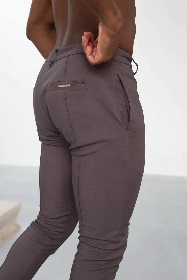 Slim Fit Men's Fashion Trousers