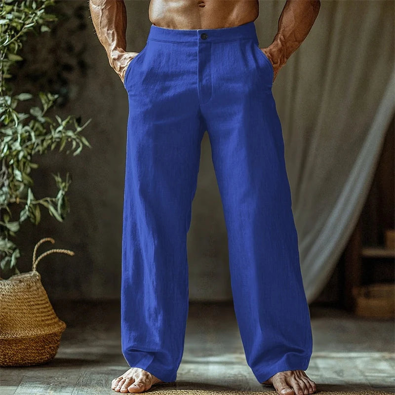 Tristan | Comfortable linen summer trousers